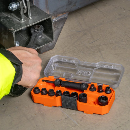 Klein Tools Impact Wrench 15 Piece Set