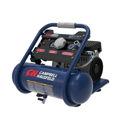 Campbell Hausfeld DC020500 2 HP 2 Gallon 125 PSI Single Stage Electric Quiet Oil-Free Portable Air Compressor
