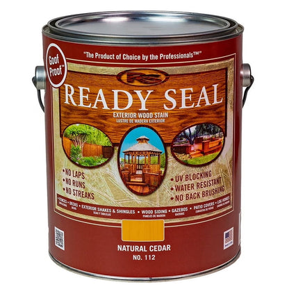 Ready Seal Exterior Stain & Sealer Wood Finish, 3.78541 L, 4 Pieces Pack