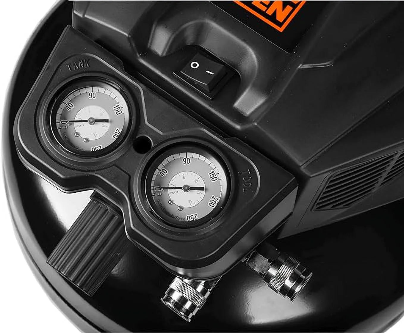 WEN, Oil-Free Pancake Style 150 PSI Air Compressor 6 Gallon