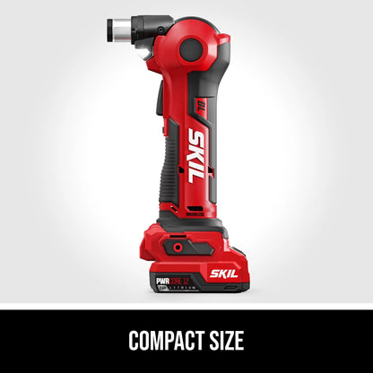 SKIL 12V Brushless Auto Hammer Kit Including 12V 2.0Ah Lithium USB-C Battery and Charger-AH6552A-11