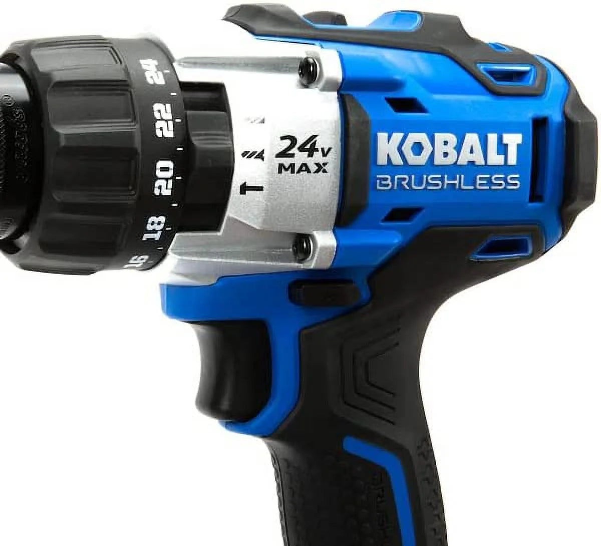 kobalt 1/2-in 24-volt max-volt lithium ion (li-ion) variable speed brushless cordless hammer drill bare tool only (tool only, model #kdd524b-03)