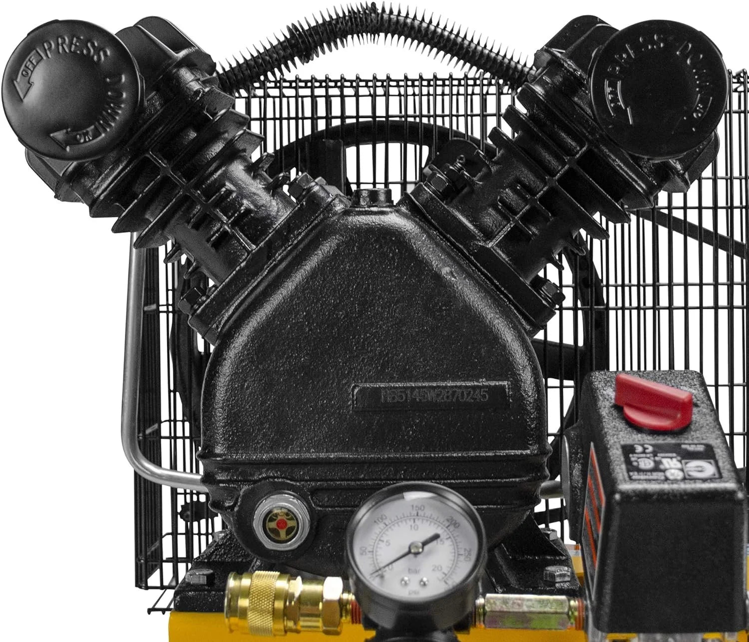 DEWALT DXCMLA1682066 1.6 HP 20-gallon Single Stage Oil-Lube Vertical Portable Air Compressor