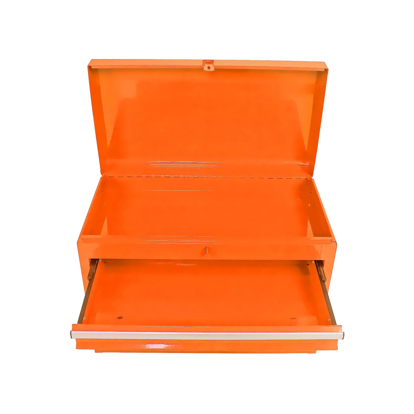 5-Drawer Rolling Tool Chest & Removable Tool Box with Locking System, Tool Box Organizer with 4 Wheels& Hooks, Large Capacity Garage Storage Cabinet for Warehouse and Repair Shop, Orange