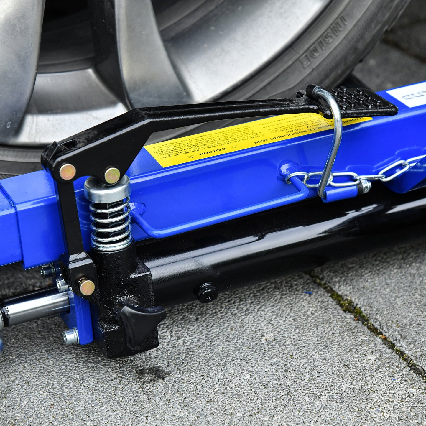 DURHAND 4 Wheel Dolly Portable for Lifting Vehicles, 1465 lbs Weight Capacity