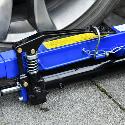 DURHAND 4 Wheel Dolly Portable for Lifting Vehicles, 1465 lbs Weight Capacity