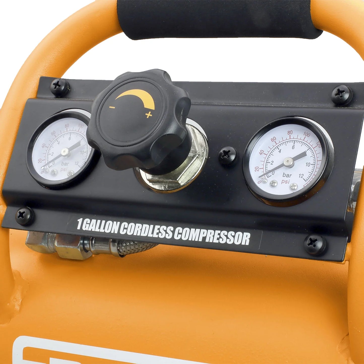 Freeman PE1GCCK 20V Cordless 1 Gal. Air Compressor with 3-in-1 Pneumatic Finish Nailer/Stapler, Battery, Charger, Air Hose, Inflation Accessory Kit and Fasteners (600 Count) - 700 Shots per Charge
