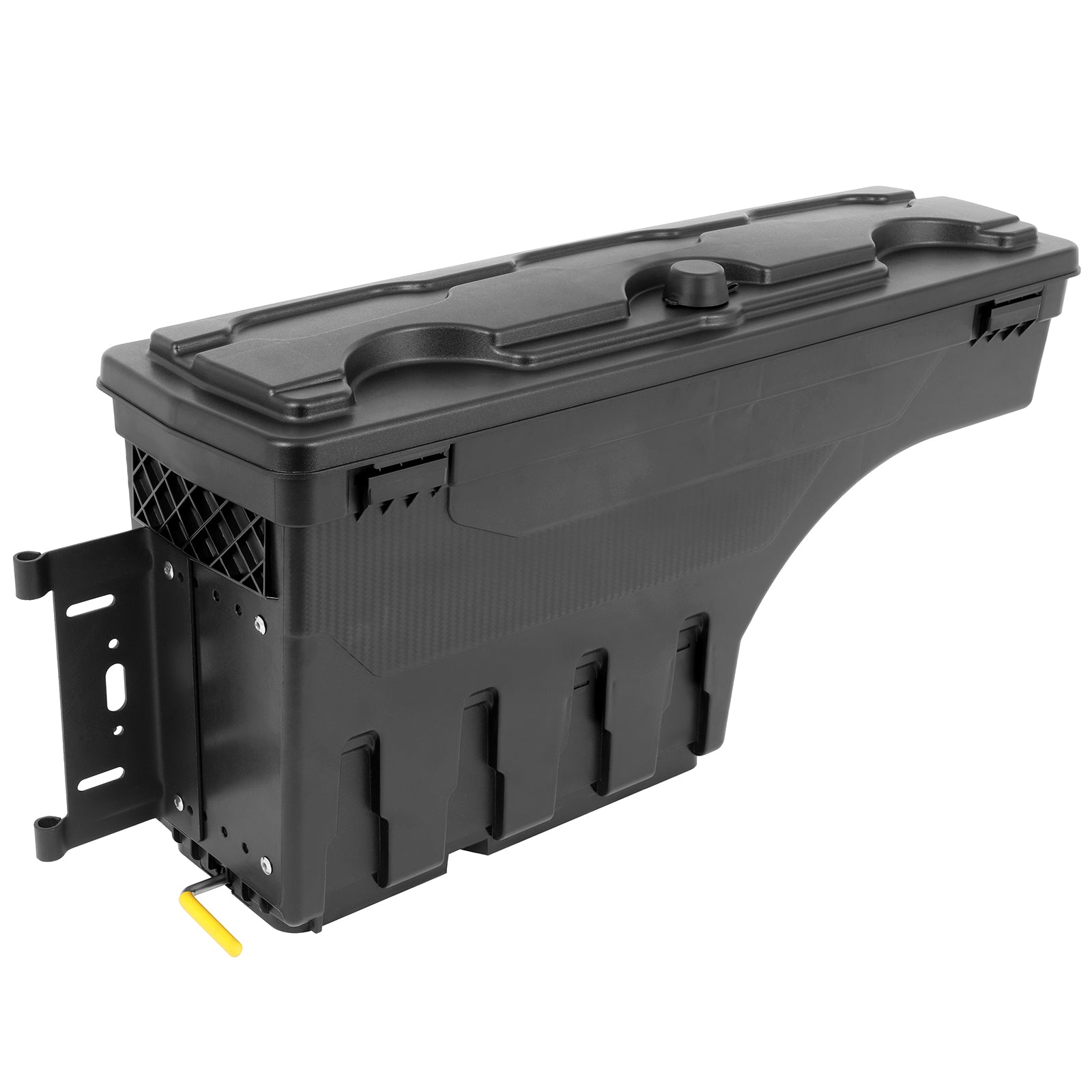 CCIYU 2Pcs Lockable Truck Bed Storage Tool Boxes Compatible for Jeep for Gladiator 2020 2021 2022 2023 Black Tool Box Drawer Set, Rear Wheel Well Toolbox (Driver Side & Passenger Side)