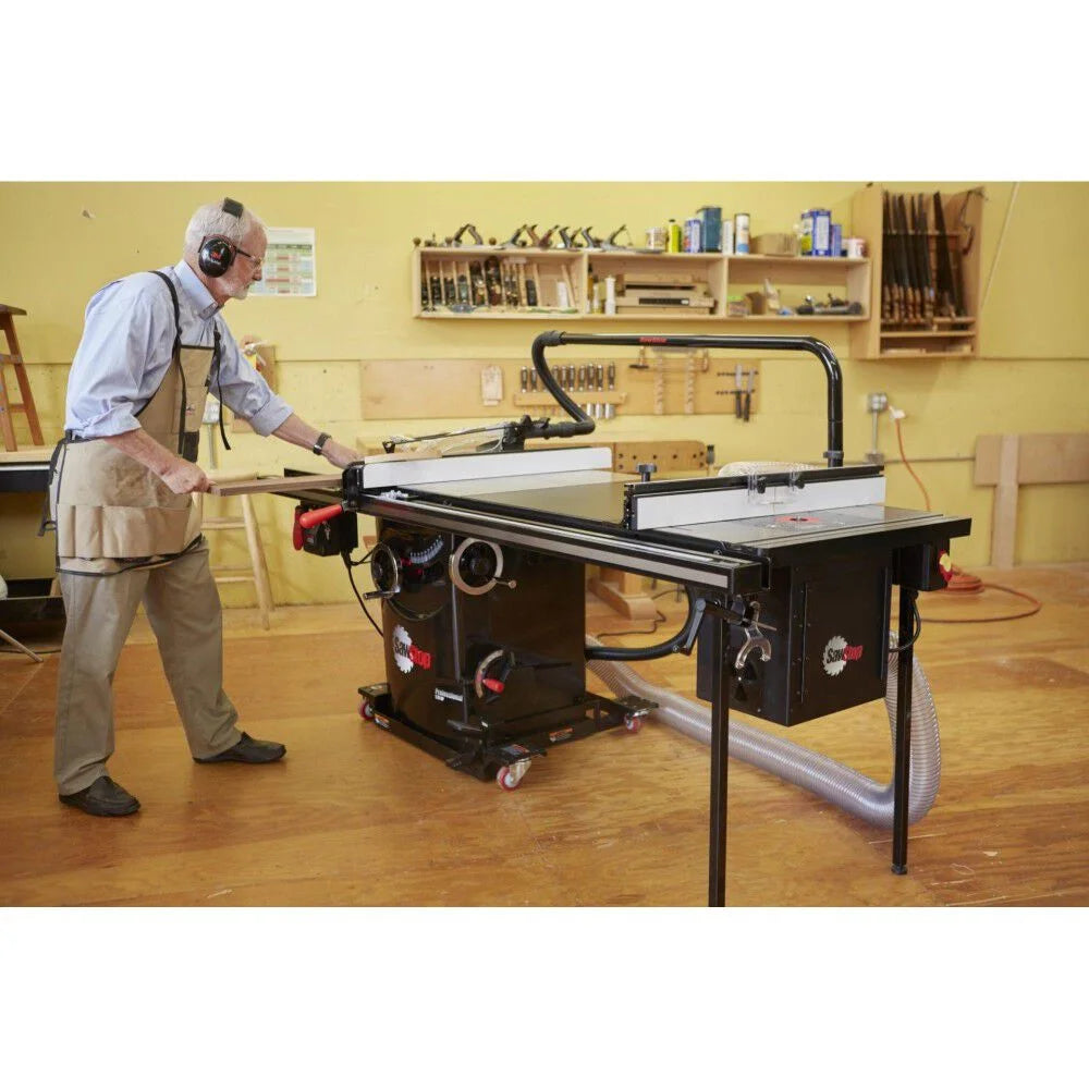 SawStop Pieces31230-TGP252 TSA-ODC 10 in T Glide Fence Professional Cabinet Power Saw