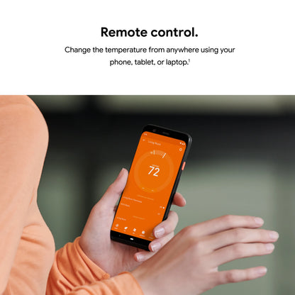 Nest Smart Learning Thermostat - 3rd Generation - Stainless Steel