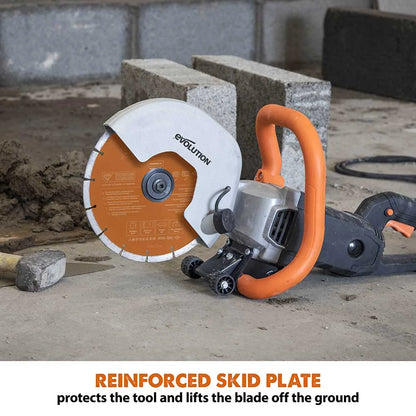Evolution R255Evolution R255DCT 15A 120V, 10 in. Electric Concrete Cut-Off Power Saw