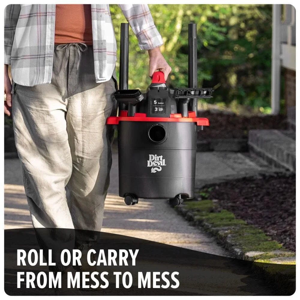 Dirt Devil 5 Gallon Wet/Dry Vacuum