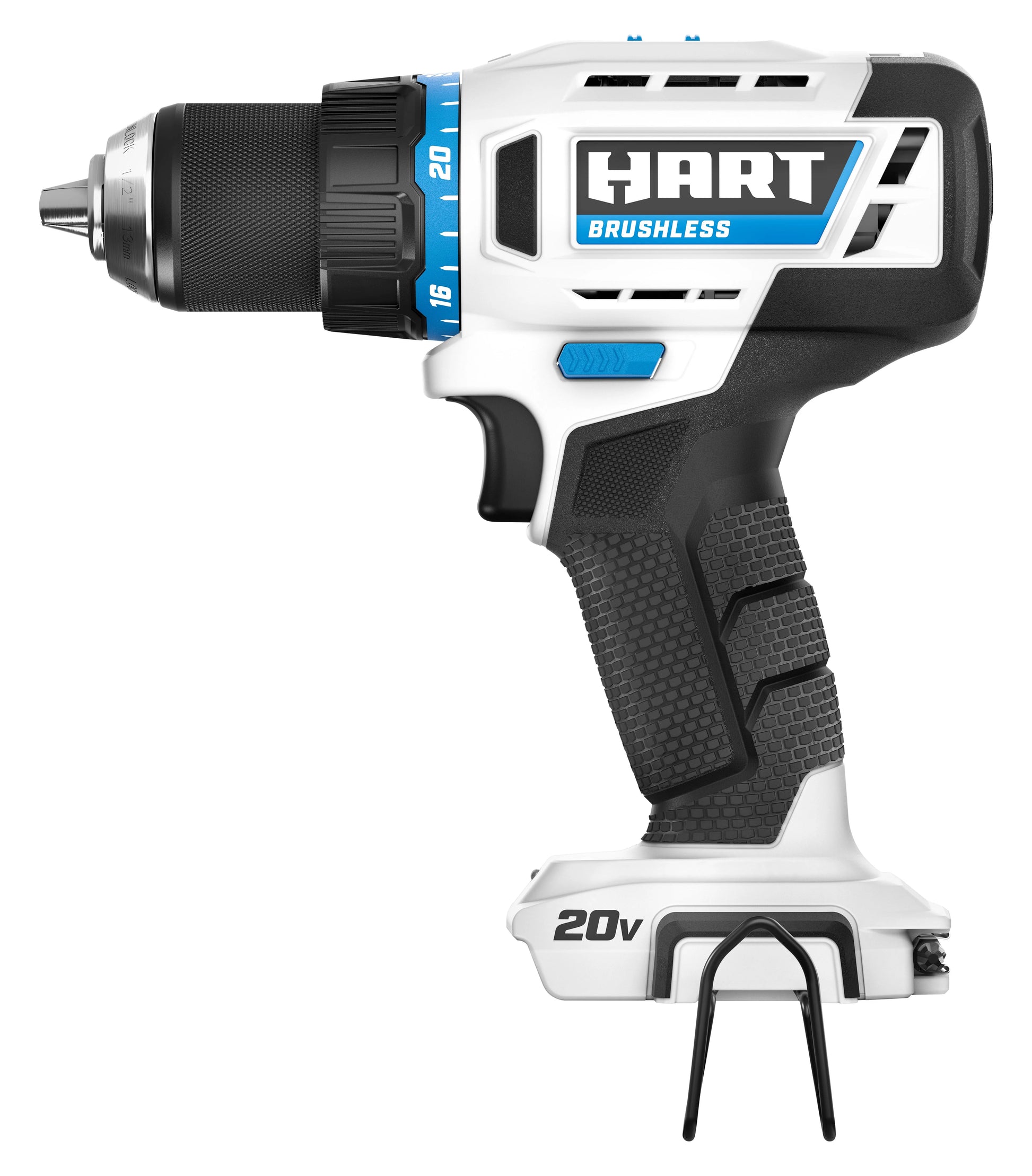 HART Cordless 20-Volt Brushless 1/2-inch Drill/Driver (Battery Not Included), New Condition