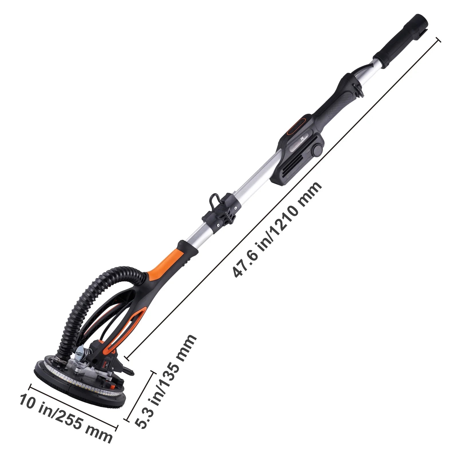 KFFKFF Drywall sander 800W brushless motor 1000-2300RPM continuously variable speed
