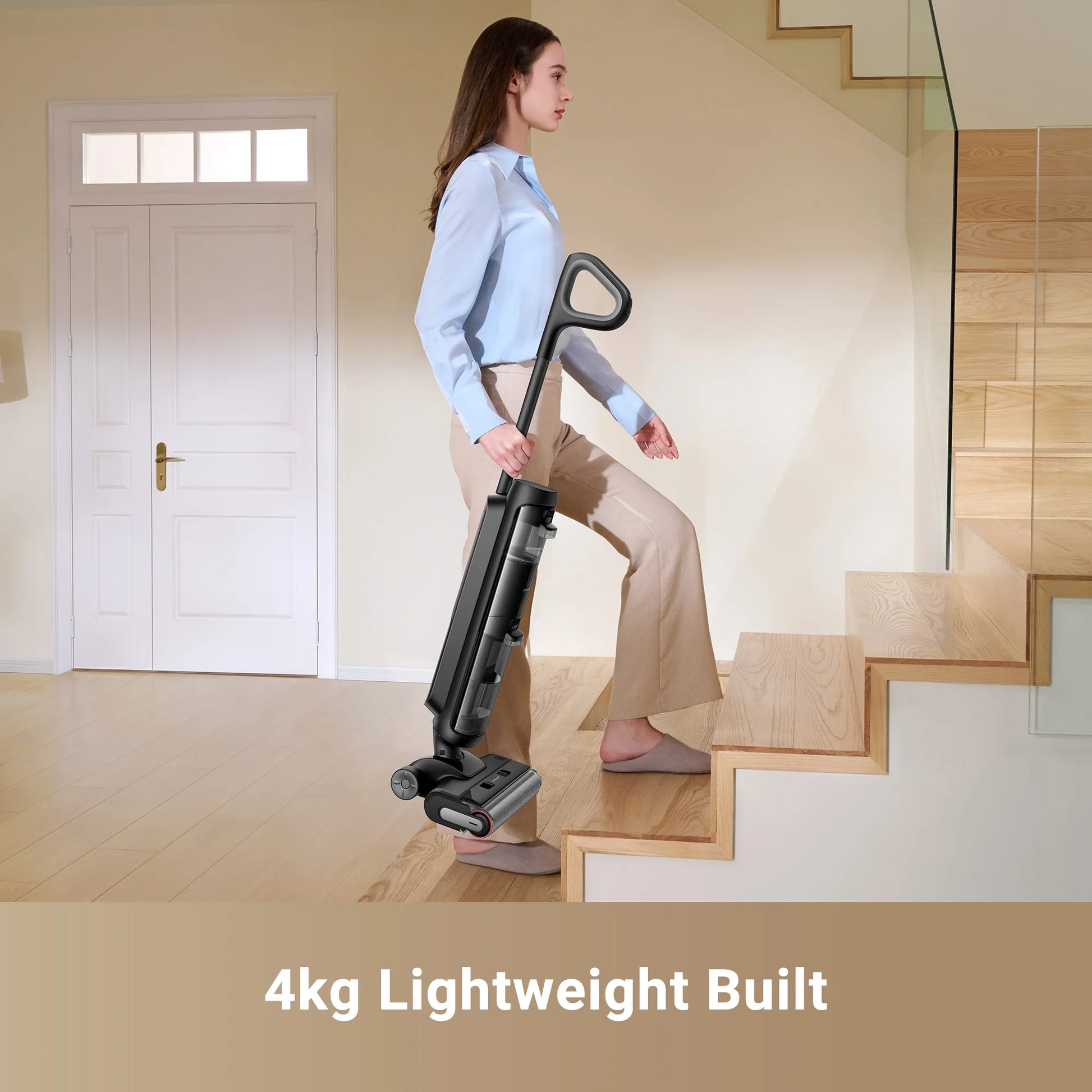 Dreame Cordless Wet/Dry Vacuum Cleaner, Dual-Edge Brushes, 600ml water tank, Self-Propulsion, K20