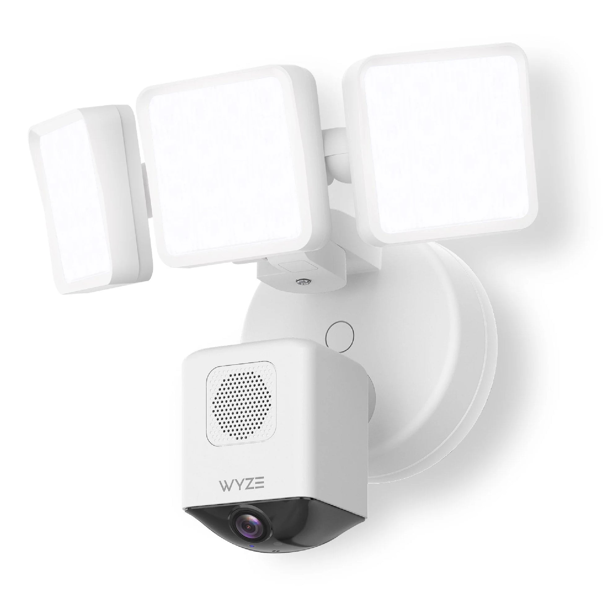Wyze - Floodlight Camera Pro, 3000 Lumen LEDs, 180 in. Wide View, 2k HD Outdoor Wi-Fi Floodlight Home Security Camera - Black