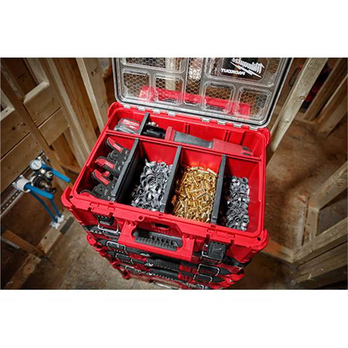 Milwaukee 48-22-8432 PACKOUT Deep Organizer with Clear Lid