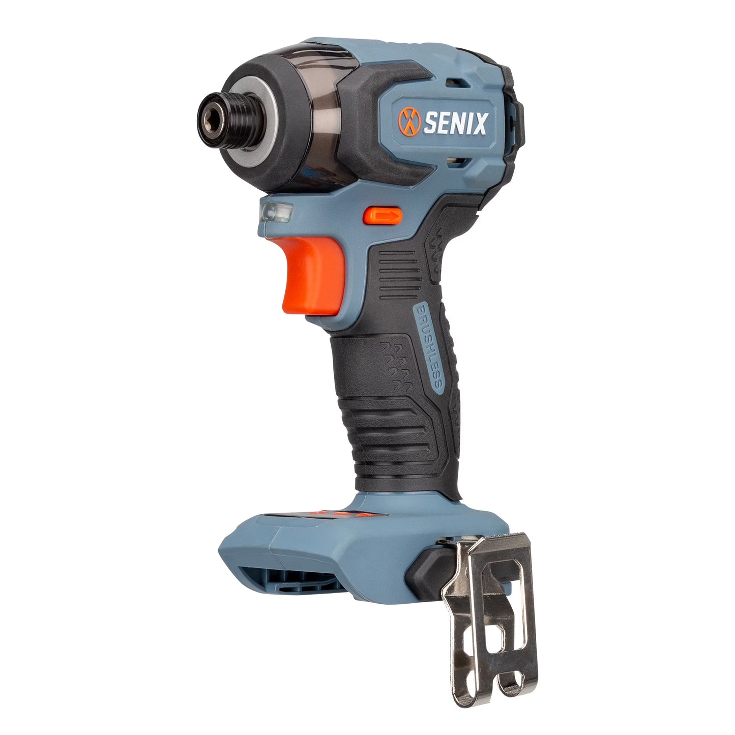 SENIX 20 Volt Max* 1/4-Inch Impact Driver, Brushless Motor, 130 Foot-Pound of Max Torque, 3000 RPM (Battery, Charger and Soft Bag Included) PDIX2-M2