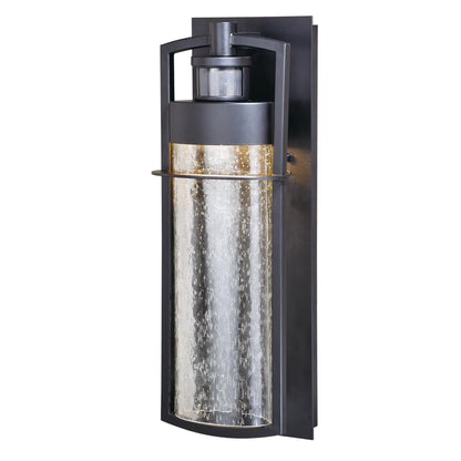 Vaxcel Logan Bronze LED Motion Sensor Dusk to Dawn Outdoor Wall Light