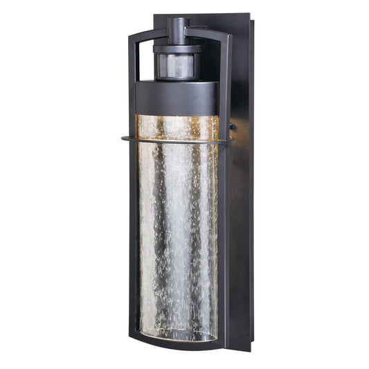 Vaxcel Logan Bronze LED Motion Sensor Dusk to Dawn Outdoor Wall Light