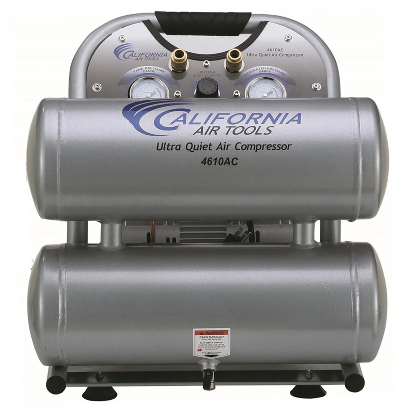 California Air Tools 4610AC Ultra Quiet Oil Free Powerful Air Compressor