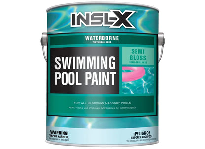 Insl-X 1 Gal. Royal Blue Semi-Gloss Waterborne Pool Paint WR1024092-01