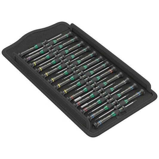 Wera 134000 Kraftform Micro Big Pack 1 Precision Screwdriver Set, 25 Pieces