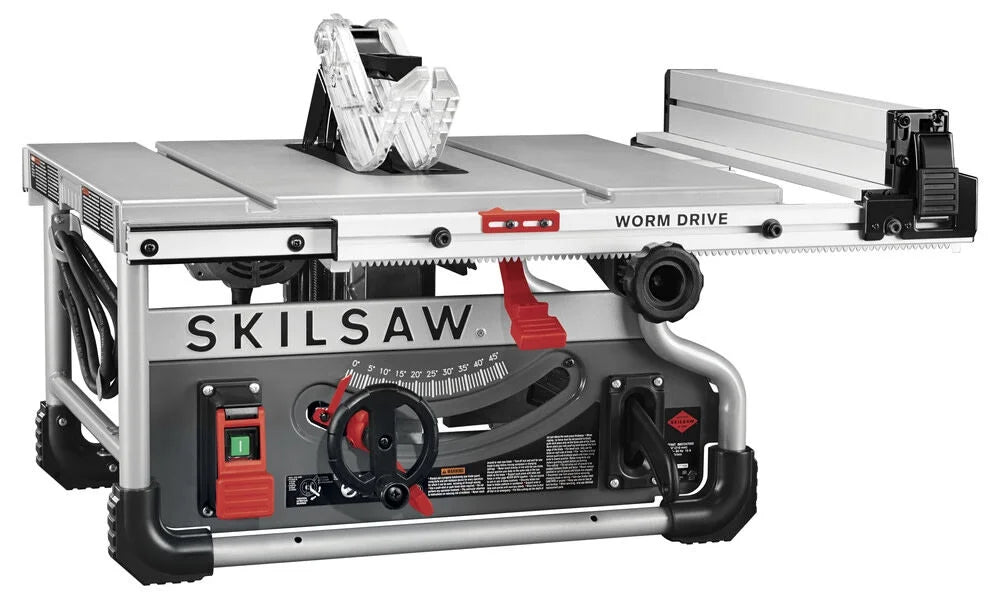 SKIL SPT99T-01 8-1/4" 15Amp Corded Electric Portable Worm Drive Table Saw