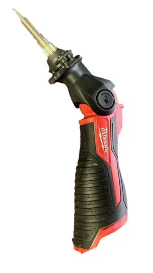 Milwaukee 2488-20 M12 Cordless Soldering Iron - Heats in 18 Seconds, Pivoting Head, REDLINK Indicator (Bare Tool)