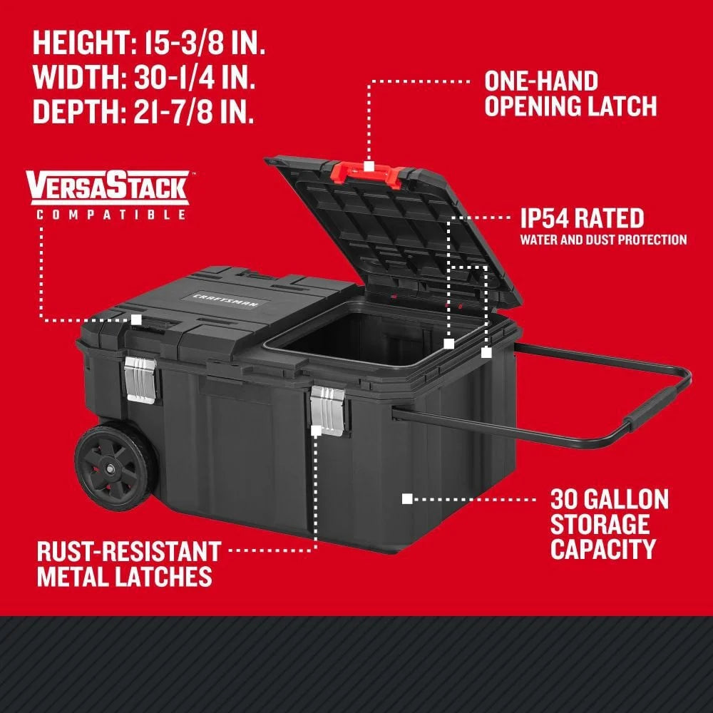 Craftsman Versastack 30 Gallon Quick-Access Tool Chest