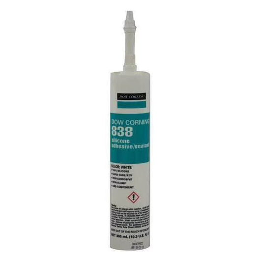 Dowsil Silicone Adhesive Sealant,White,838 2227819