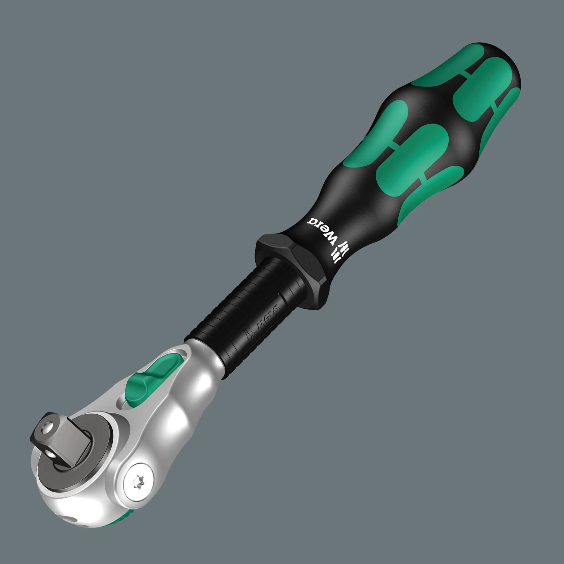 Wera 003755 8100 SA All-in Zyklop Speed Ratchet Set, 1/4" Drive with Holding Function - Metric