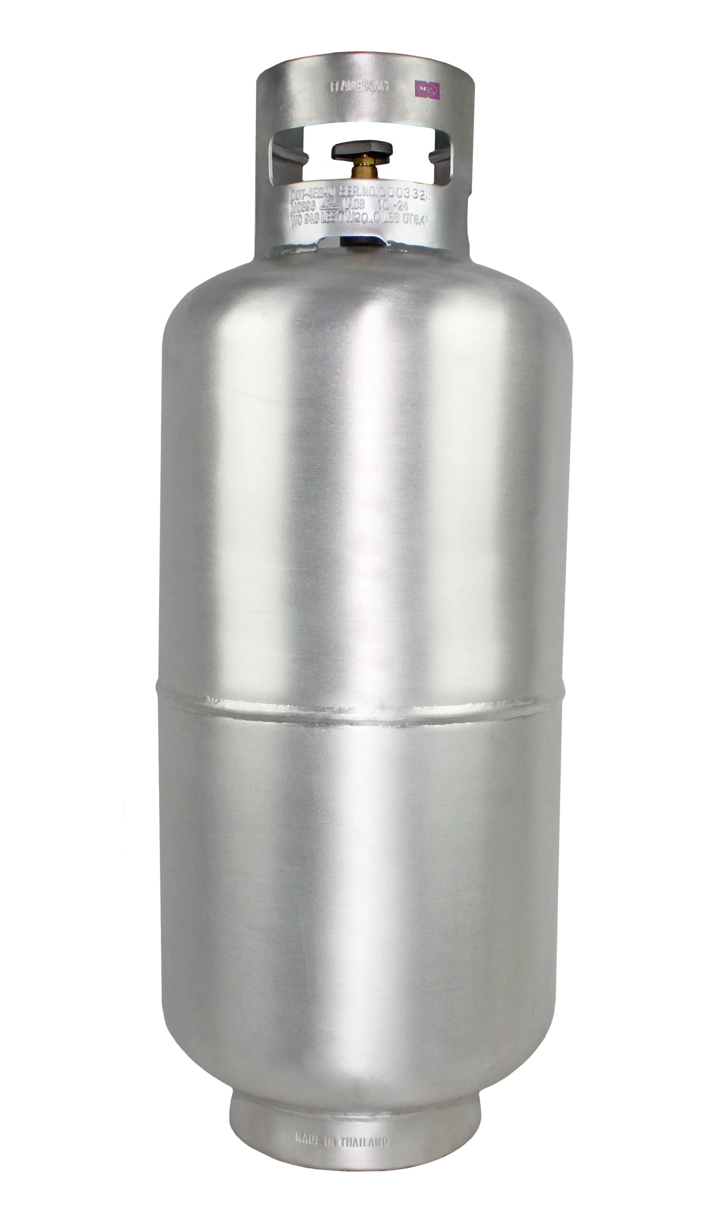 Flame King 40LB Aluminum Propane Tank with Premium OPD Valve, Corrosion-Resistant and Rust-Free