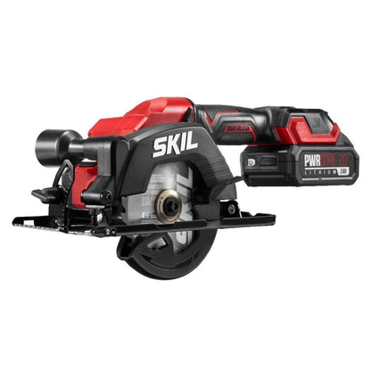 SKIL 20V 4-1/2 in. Cordless Brushless Circular Saw Kit (Battery & Charger)