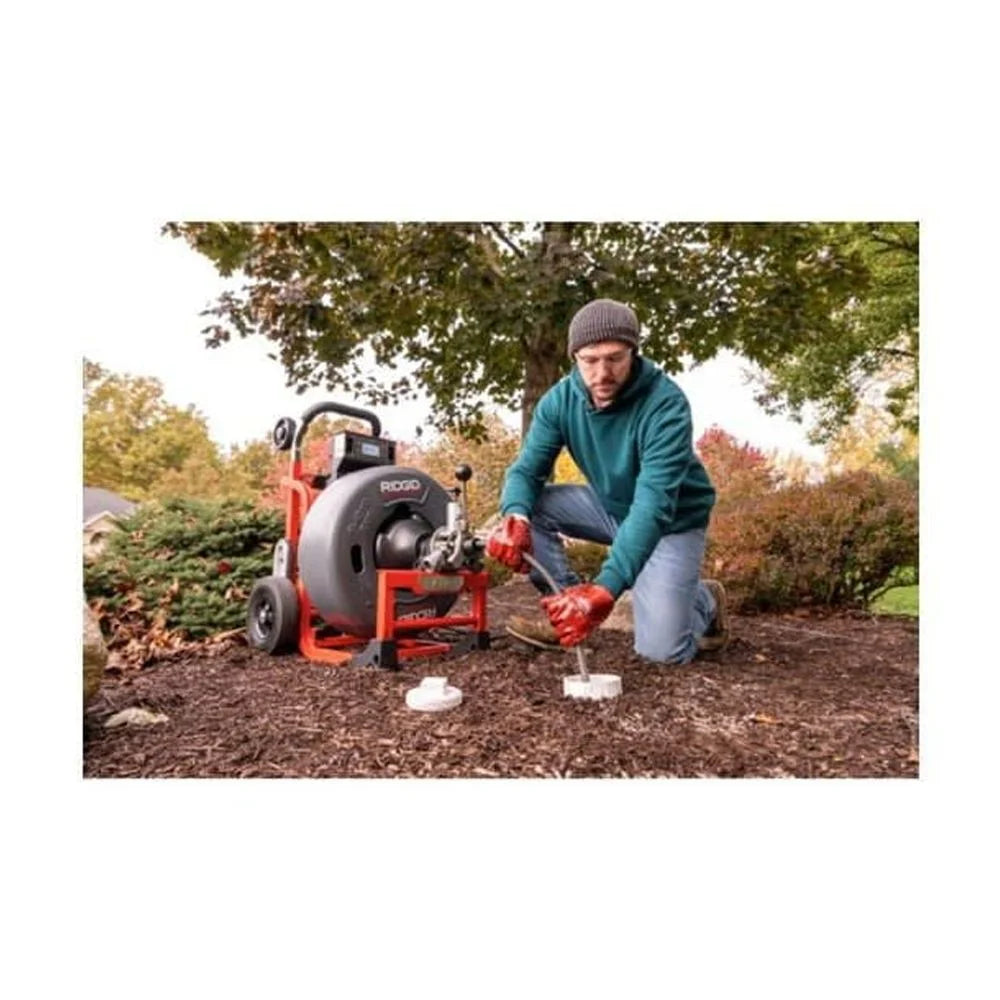 Ridgid K-4310 Fxp 5/8 In Drum Machine Kit With Two Fxp 8Ah Battery And Charger