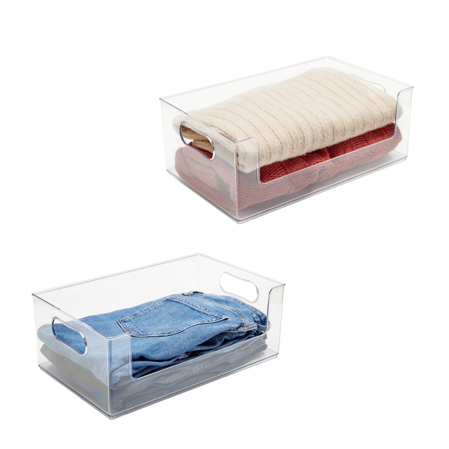 Clearly Open Front Closet Storage Bin 16' x 10' x 6'