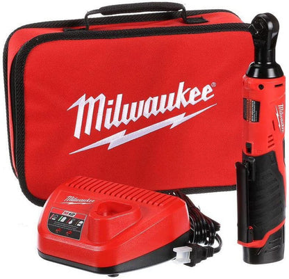 Milwaukee 3/8-in Cordless M12 Lithium-Ion Ratchet Kit (Ratchet Kit w/Tool Bag)