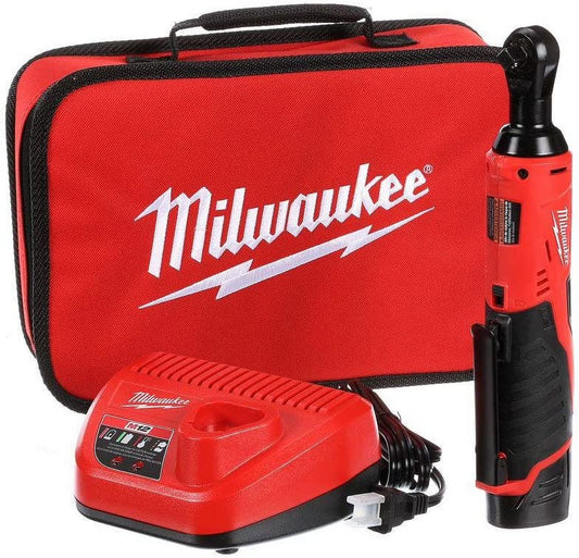 Milwaukee 3/8-in Cordless M12 Lithium-Ion Ratchet Kit (Ratchet Kit w/Tool Bag)