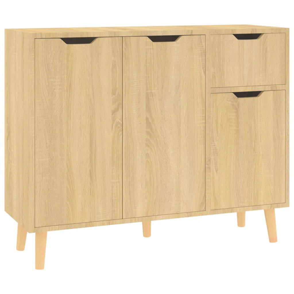 vidaXL Sideboard Console Cabinet with Storage for Bedroom Engineered Wood