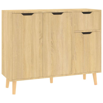 vidaXL Sideboard Console Cabinet with Storage for Bedroom Engineered Wood