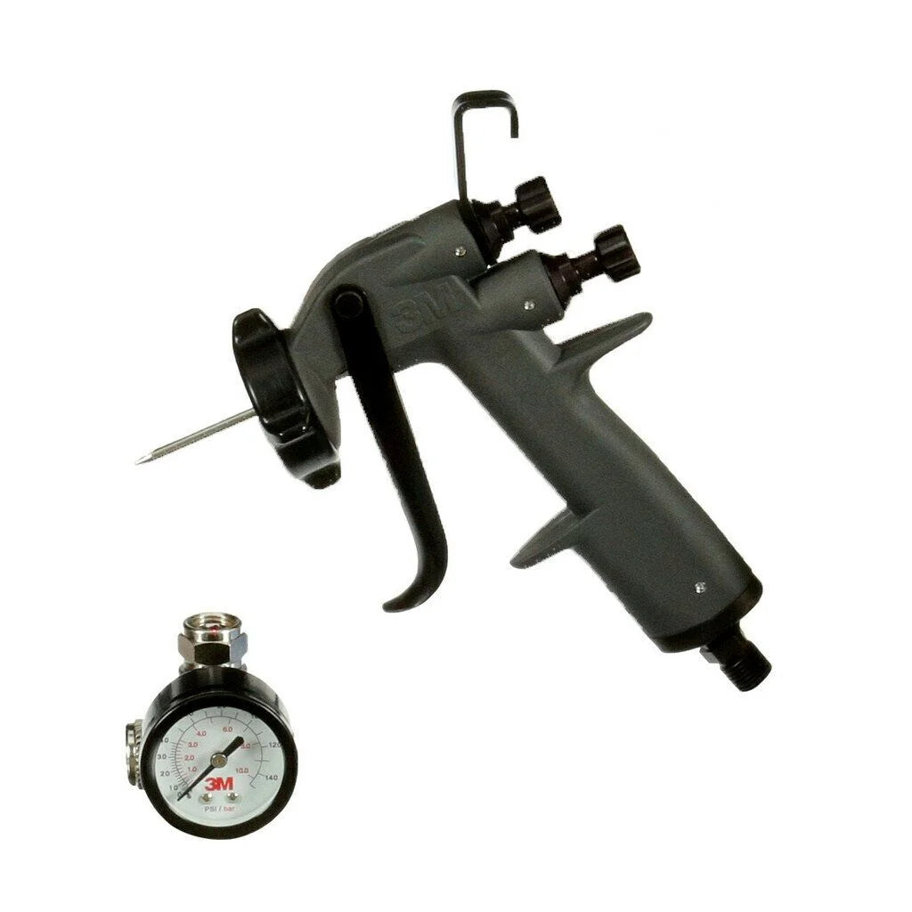 3M 26832 Performance Spray Gun, 1.2 to 2 mm Nozzle Size, 145 psi, 13 scfm