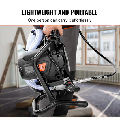 KFFKFF RP8626, 750W, Blue Black Stand Airless Paint Sprayer 3000 PSI, 19.62 lb