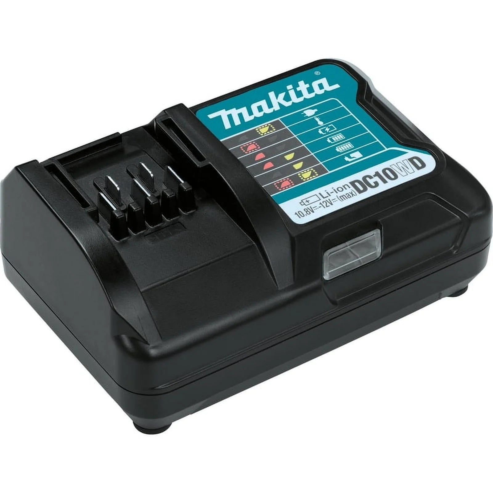 Makita DC10WD 350 Watts, 12V, CXT Lithium-Ion Cordless 3/8 Drill Driver 250 lbs, 1700 RPM