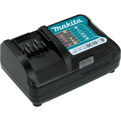 Makita DC10WD 350 Watts, 12V, CXT Lithium-Ion Cordless 3/8 Drill Driver 250 lbs, 1700 RPM