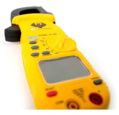 UEi DL369 Digital Clamp Meter HV Auto-Ranging 4000 Counts Volt Meter Amp Meter Measures Current/DC Voltage & Microamps Capitance Resistance Diodes NCV Continuity Tester Live Wire Test
