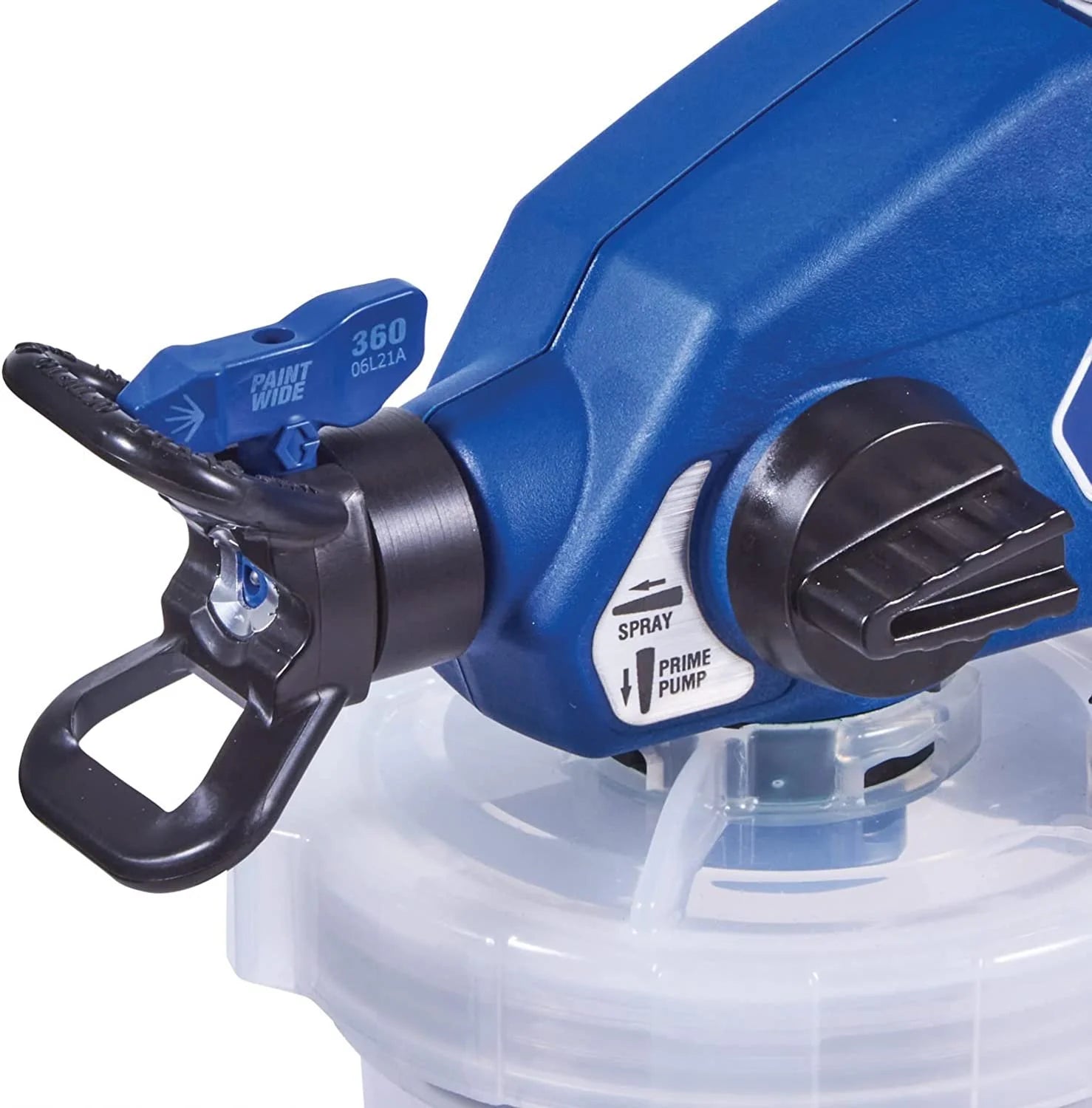 Graco 26D281, Handheld Airless Paint Sprayer, Dual Speed, 5.64 lb, 2 Gallon Capacity