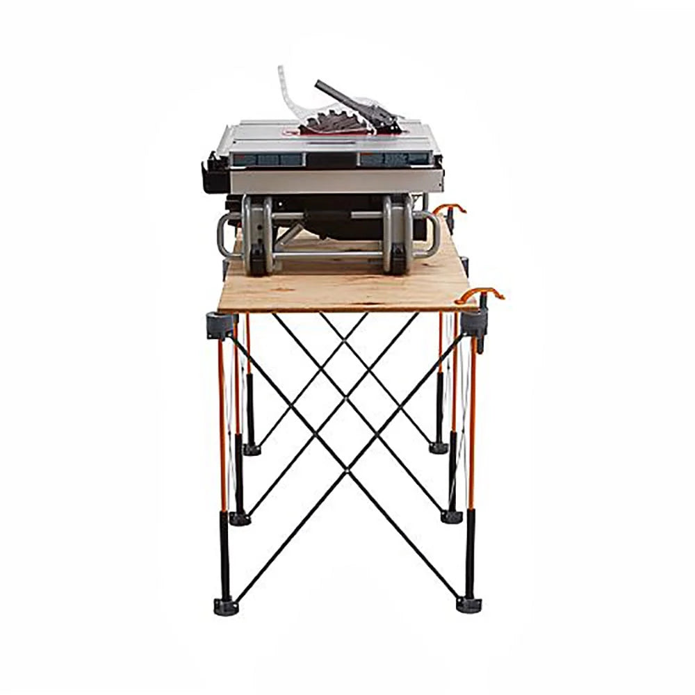 CK6S 30 in. x 24 in. x 48 in. Steel Centipede Work Support Sawhorse with Accessories