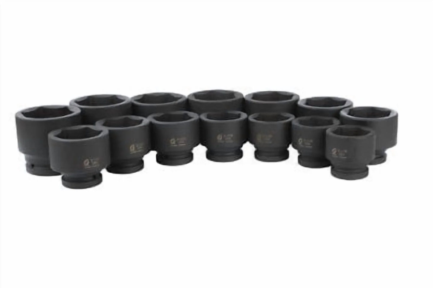 Sunex 5616 14-Piece 1" Drive Fractional SAE Fractional Impact Socket Set