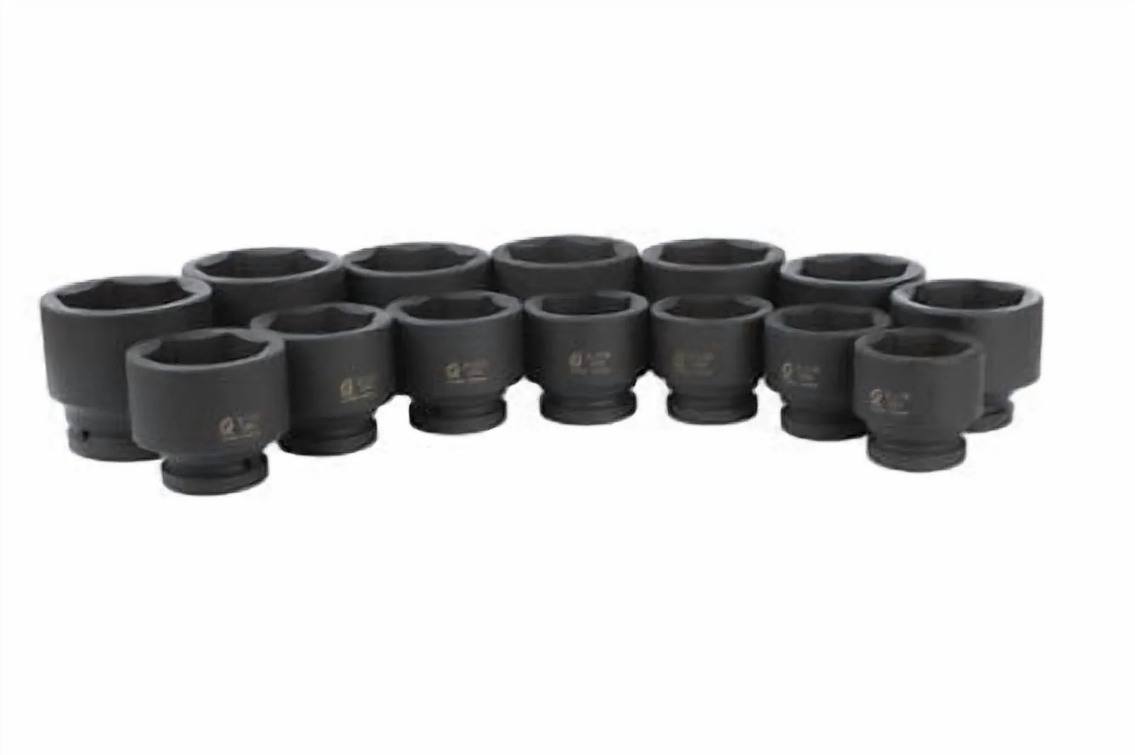 Sunex 5616 14-Piece 1" Drive Fractional SAE Fractional Impact Socket Set