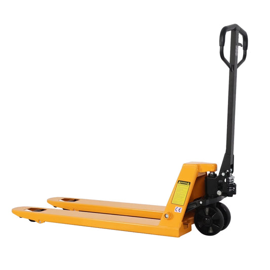 APOLLOLIFT Heavy Duty 5500lbs with 48"X27" Fork, Hydraulic Manual Pallet Jack Truck W/Nylon Wheels
